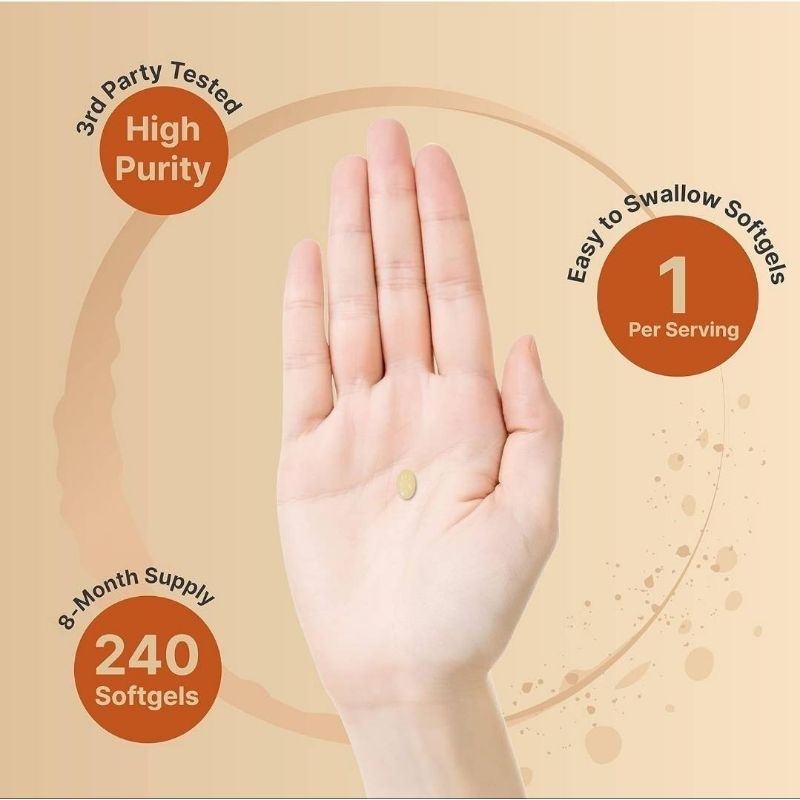 ✨️พร้อมส่ง✨️NatureBell Vitamin D3 5000 K2 (MK7) with Virgin Coconut Oil, 240 Softgels, 100mcg. - รูปที่ 2