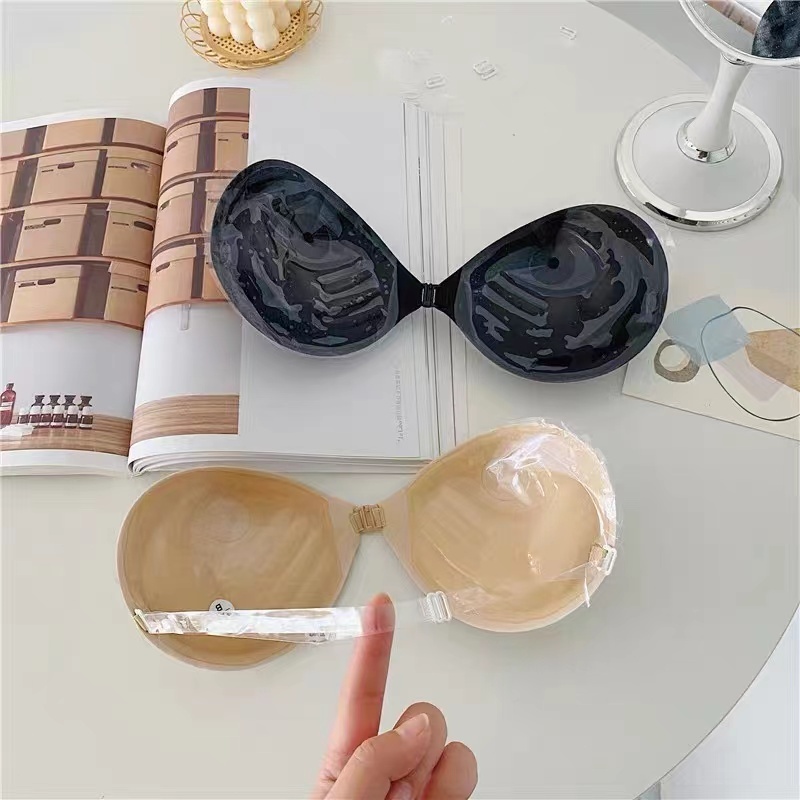 บราดูม ดันทรงอัพไซส์ กาวเต็ม กาวเหนียวแน่น บรารูปมือ บราหนา 3cm