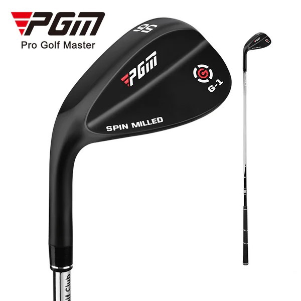 (PGM GOLF) มือซ้าย PGM SG002 Left-handed stainless-steel golf sand wedge สีดำ