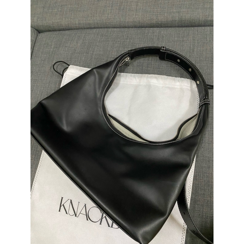 Used knack.bag - Hobo (L)- Black (สีดำ)