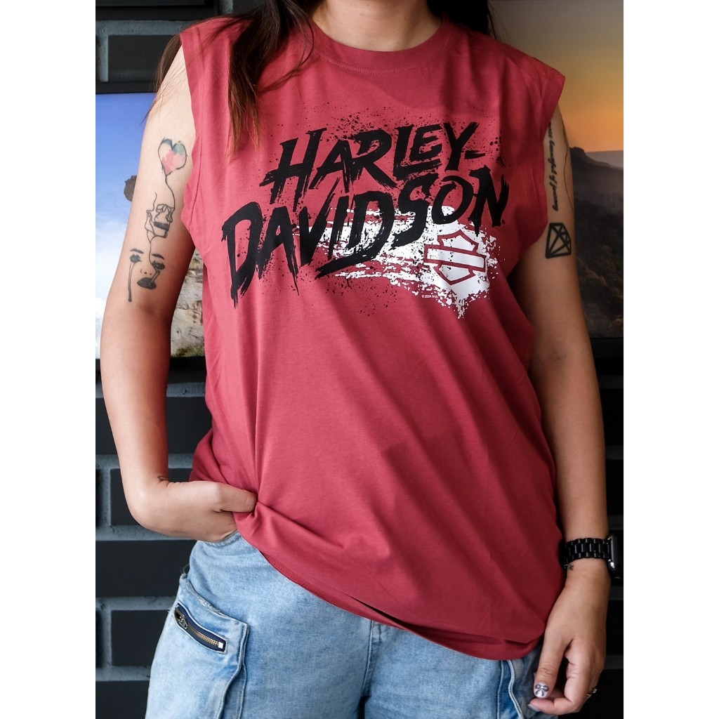 ❗️SALE ❗️เสื้อยืดลิขสิทธิ์แท้ HARLEY-DAVIDSON OF UBON RATCHATHANI - FRENZY
