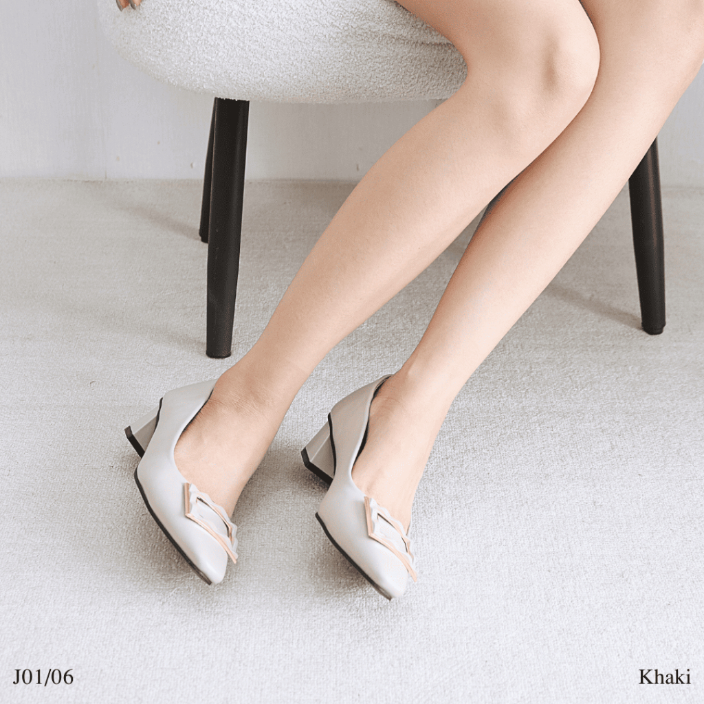 Mgaccess 'Anna  High Heels Shoes' J01/06 รองเท้าคัทชู