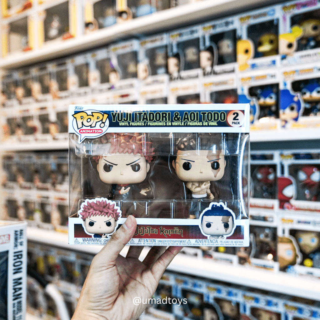 Funko Pop Jujutsu Kaisen : Yuji & Aoi Todo 2Pack (ของใหม่)