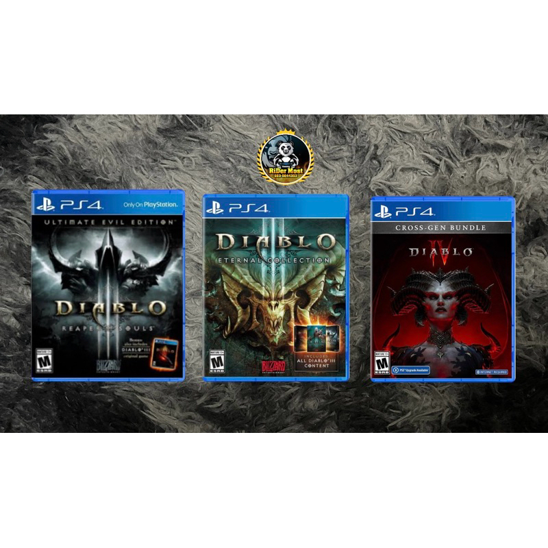 [PS4]DIABLO3/DIABLO4 รวมภาค(Zone ALL/EN)แผ่นมือ2 พร้อมส่ง !!