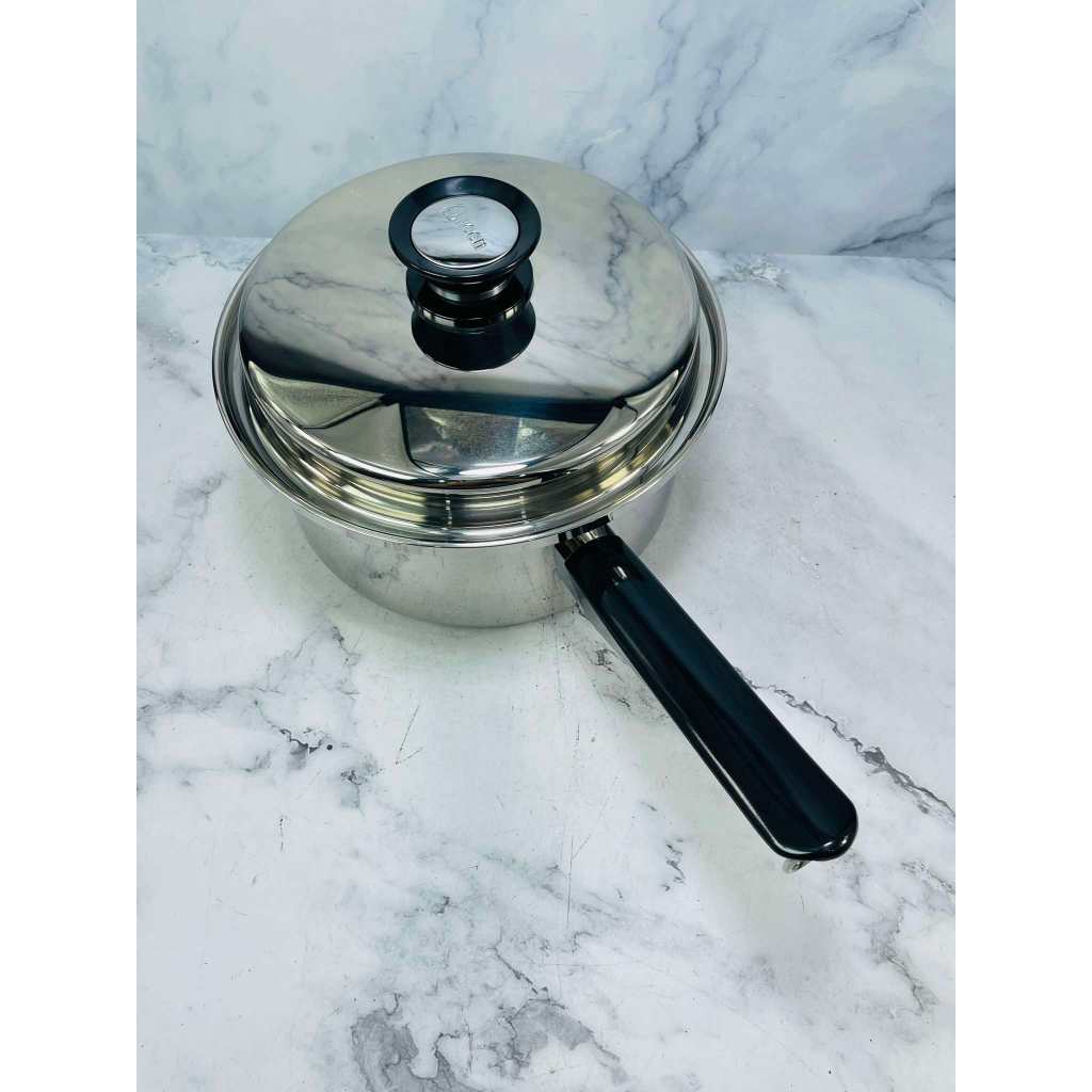 หม้อด้าม Amway Queen STAINLESS Made in Usa 954 (บ่อ : U11 ใหม่ไม่ผ่านการใช้งงาน)