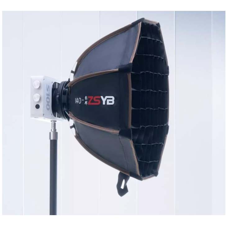 🛵ส่งด่วน ZSYB S100 New ไฟวิดีโอแบบถือ 100W ปรับสีได้ 2700-6500k Sport Light พกพาง่าย
