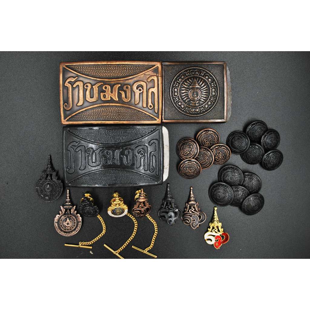 หัวเข็มขัดสถาบัน เครื่องหมายนักศึกษา ม.ราชมงคล พร้อมส่งไวมาก