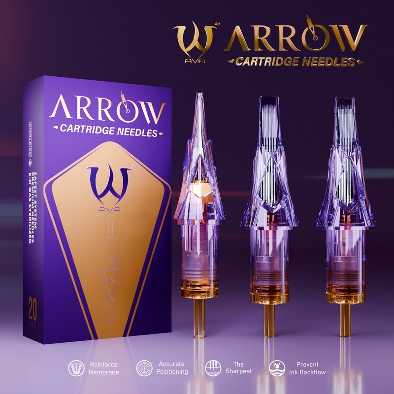 เข็ม AVA ARROW CARTRIDGE NEEDLES 10 เล่ม RL