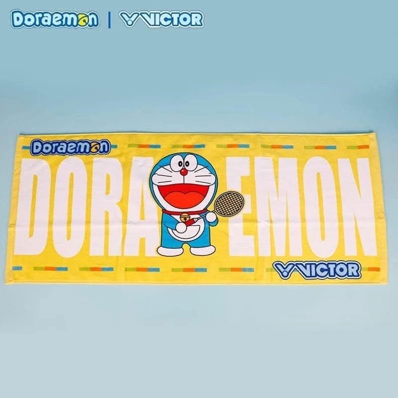 ผ้าขนหนูโดเรม่อน  100% Cotton Size 85x35 cm