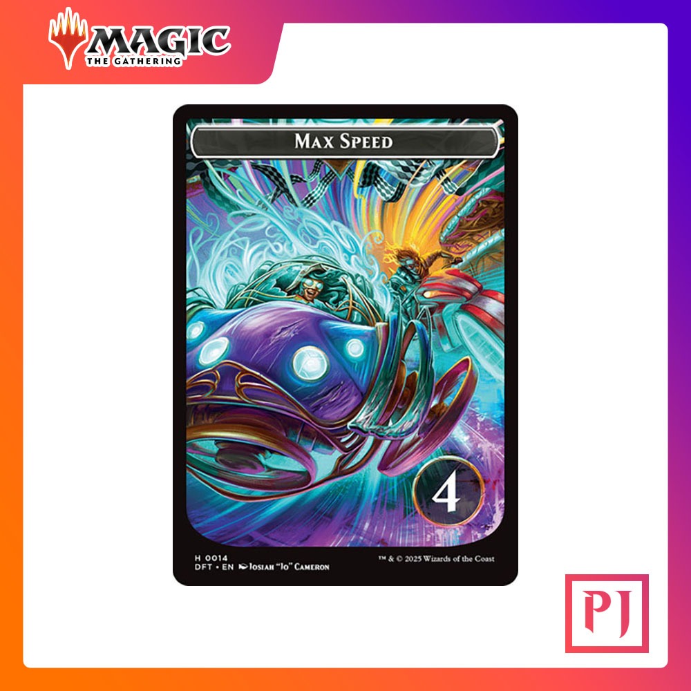 [MTG] Max Speed // Start Your Engines! [DFT] [TOKEN] [COMMON] [NORMAL] [ENG] (การ์ดเมจิค / Magic the Gathering)