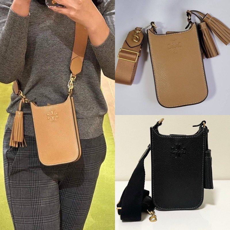 🎀 (สด-ผ่อน) 🎀(สด-ผ่อน) 146464 TORRY THEA PHONE CROSSBODY / สีส้ม 60399