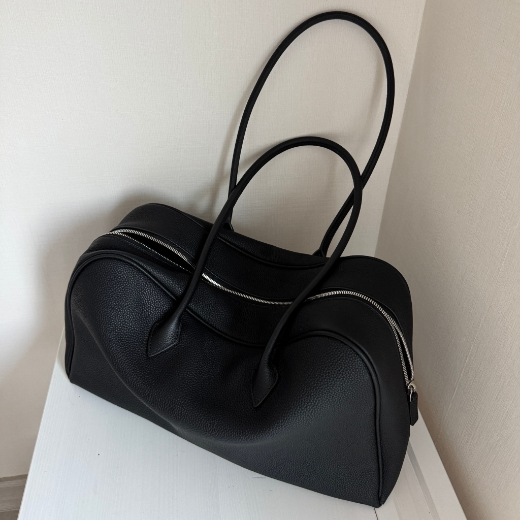 [พร้อมส่ง] WEAR.SOUL #B097-Boston Bag Size L กระเป๋าหนังวัวแท้