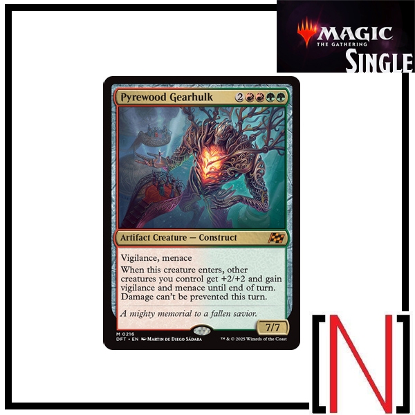 [MTG][Single][DFT] Pyrewood Gearhulk ระดับ Mythic [ภาษาอังกฤษ]