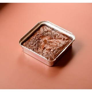 Dark chocolate brownie 10x10 cm. - no topping  - Oven Talk