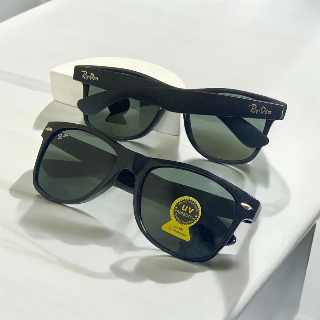 แว่นตากันแดดเลนส์กระจก 300P กันแดด แว่นตาดํา UV 400 ขาสปริง ใสได้ทั้งผู้ชายและผู้หญิงพร้อมส่งในไทย