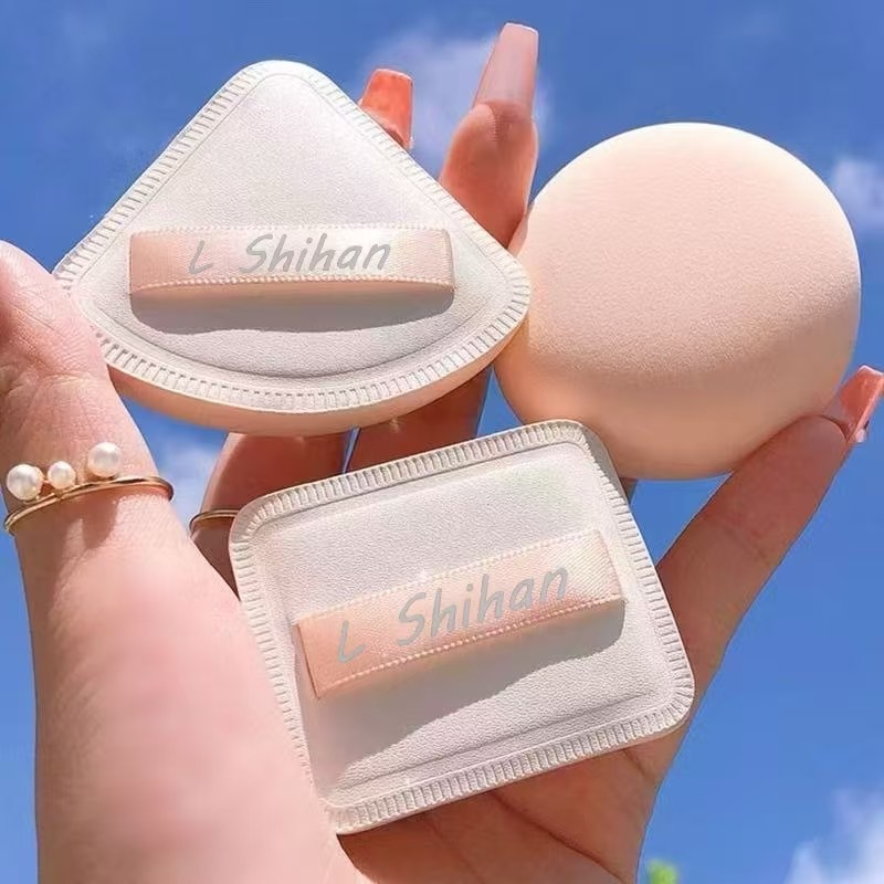 E185 พัฟฟองน้ำแต่งหน้า แบบเปียกและแห้ง สำหรับลงรองพื้น คอลชีลเลอร์ หนานุ่ม ไม่กินเนื้อรองพื้น