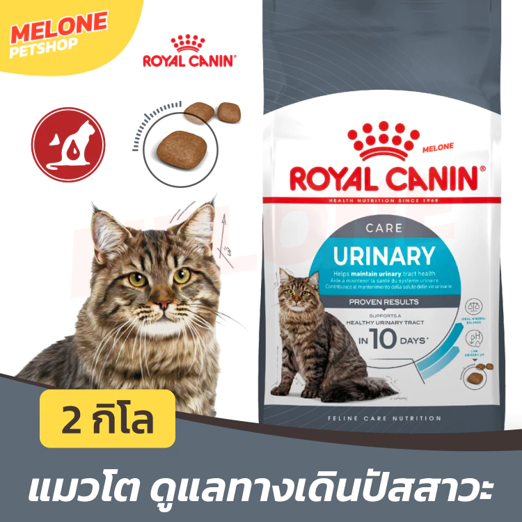 Royal Canin Urinary Care รอยัลคานิน อาหารแมว แมวโต ดูแลระบบทางเดินปัสสาวะ ป้องกันนิ่ว 2 kg