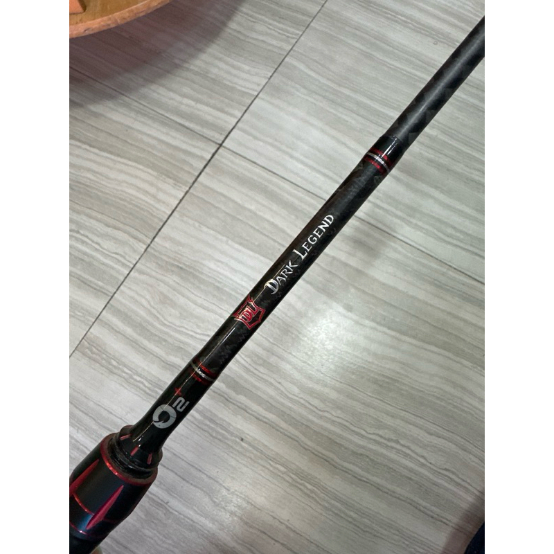 คัน O2 Dark Leged⚡️651 / คัน 1 ท่อน ⚡️ เบท / เวท 6-12 lb.