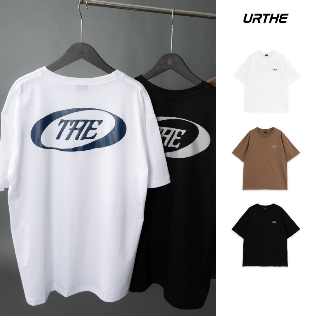URTHE - เสื้อยืด เเขนสั้น สกรีนลาย รุ่น SP TM
