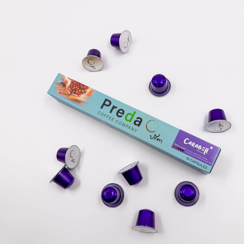 แคปซูลกาแฟ Carabell Capsule Box (กาแฟ LTLH คั่วอ่อน Light Roast กาแฟเบอร์รี่ Nespresso ปรีดา)