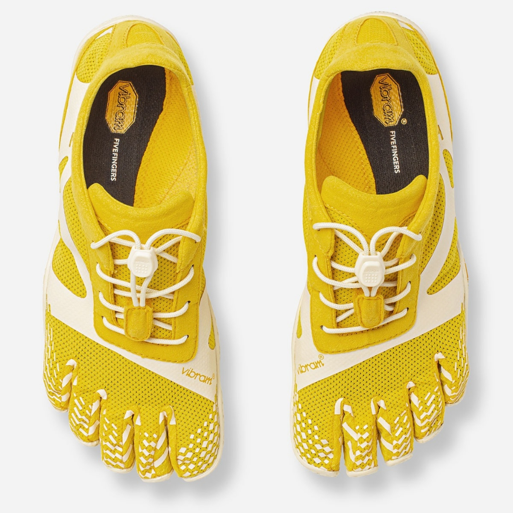Vibram FiveFingers รองเท้าผู้ชาย รุ่น KSO EVO (Yellow/White) - 25M0705