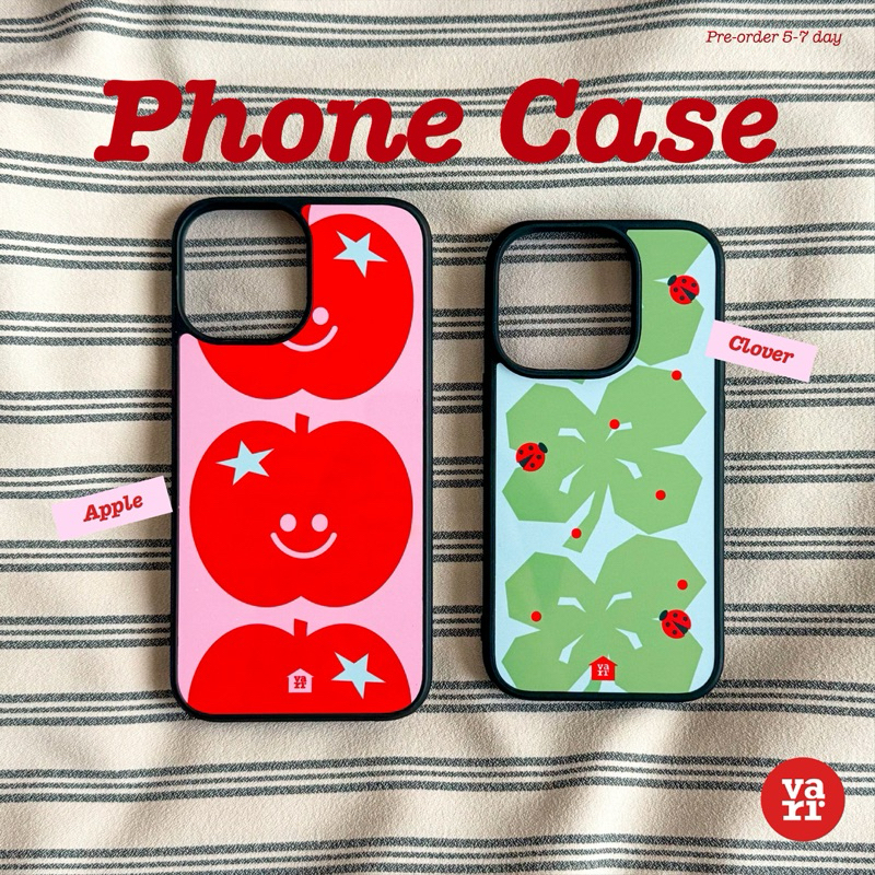Phone Case 🍎🍀 เคสไอโฟน (ไม่มีแม่เหล็ก)