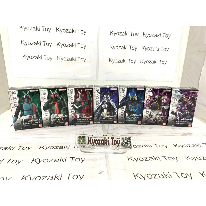 SHODO Kamen Rider เลือกแบบได้ครับ มาสค์ไรเดอร์