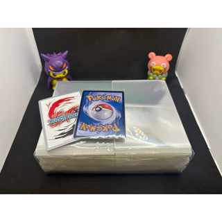 ซองใส (Sleeve Cards) ใส่การ์ด โปเกมอน , บัดดี้ไฟท์ (1 กก. = 2,000 - 2,100ซอง) : Acid-Free & Foil Safe ถนอมการ์ด