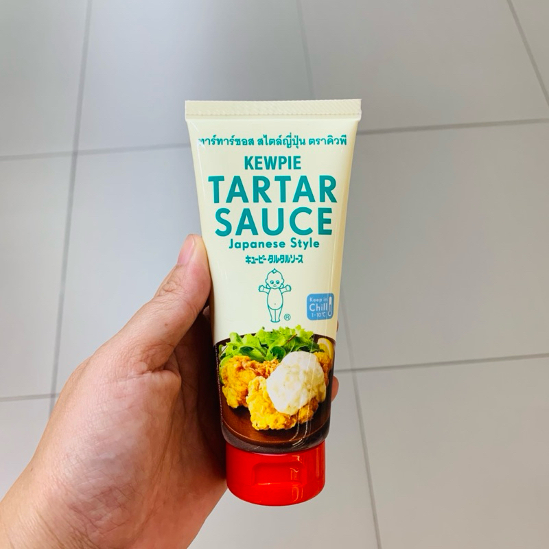 ทาร์ทาร์ซอส สไตล์ญี่ปุ่น Tartar sauce Japanese style ตรา Kewpie คิวพี ขนาด 100g dipping ซอสจิ้ม