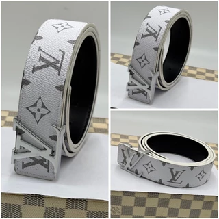 เข็มขัดผู้ชายลายโมโนแกรม หัวเข็มขัด LV มีให้เลือกหลายสี