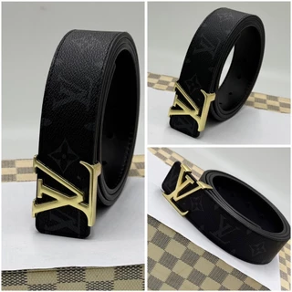 เข็มขัดผู้ชายลายโมโนแกรม หัวเข็มขัด LV มีให้เลือกหลายสี