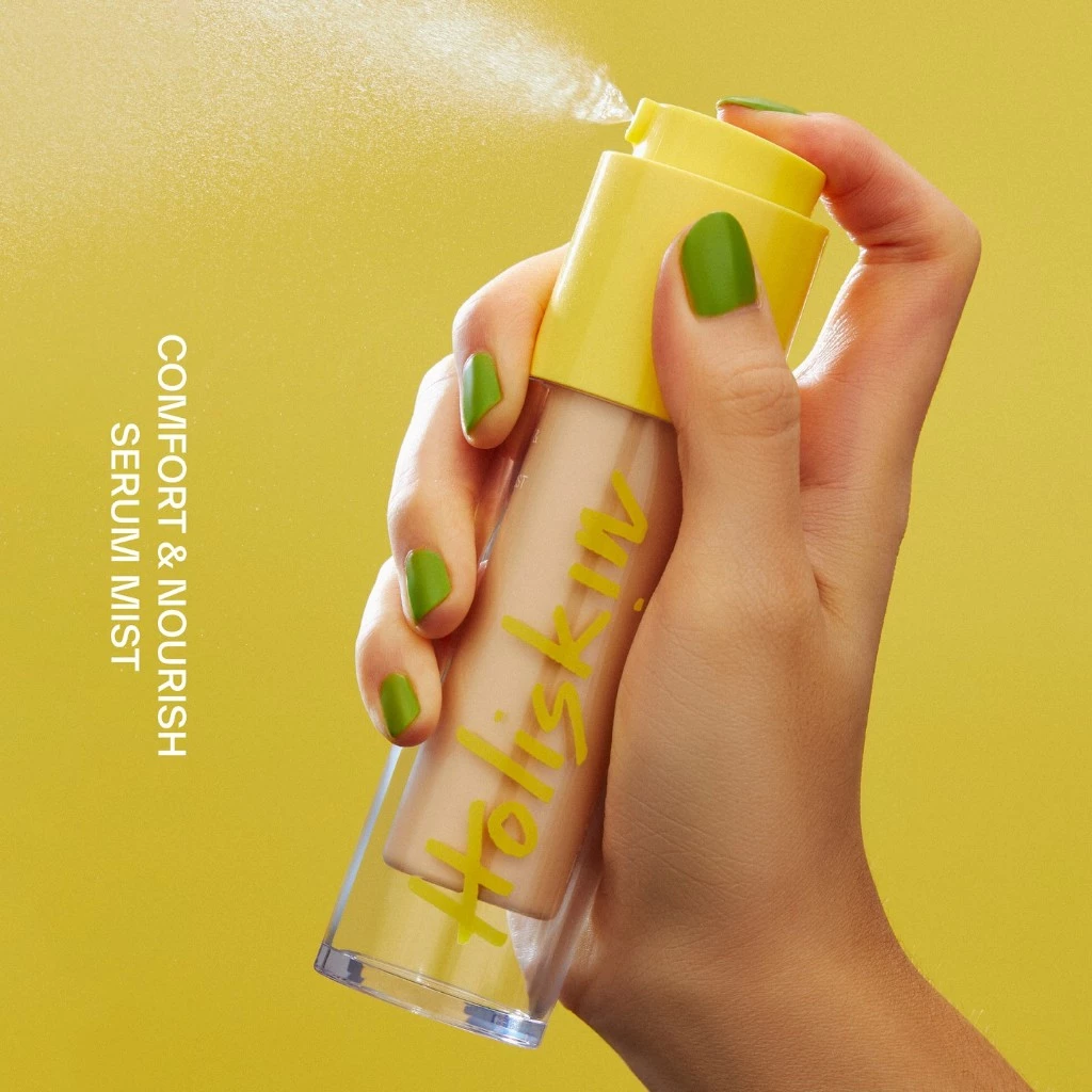 Holiskin Comfort and Nourish Serum Mist 50 ml. - เซรั่มสเปรย์โฮลิสกิน สกินแคร์ที่ช่วยเพิ่มความชุ่มชื้น ผิวแข็งแรง thumbnail 6