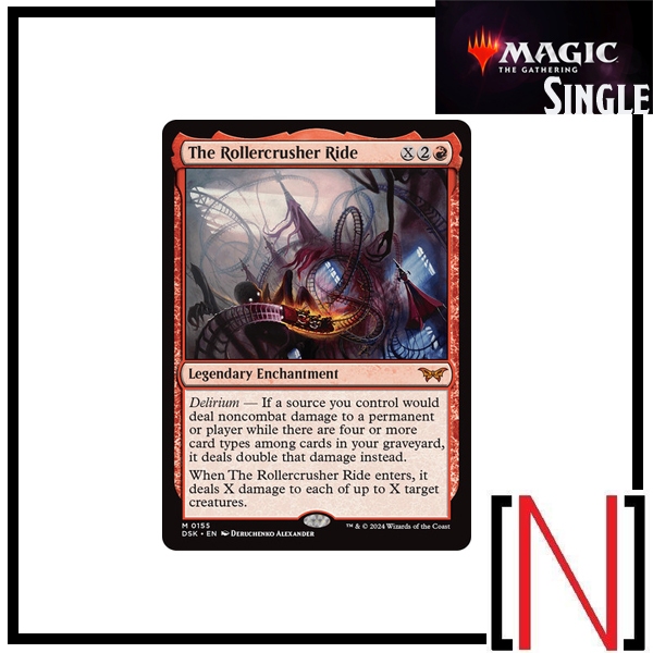 [MTG][Single][DSK] The Rollercrusher Ride ระดับ Mythic [ภาษาอังกฤษ]