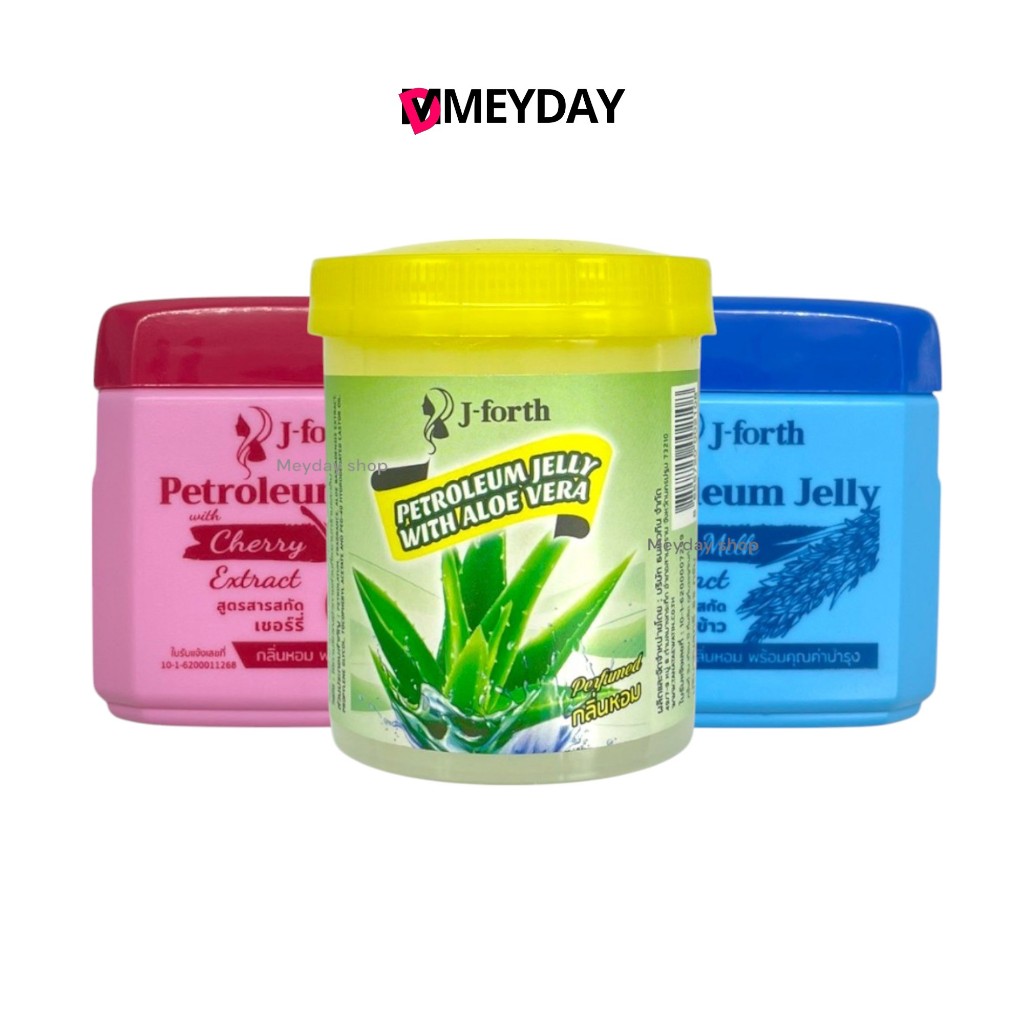 J-forth Petroleum Jelly With Extract เจ-โฟร์ท ปิโตรเลียม เจลลี่ วิธ เอ็กซ์แทร็ค 55ml