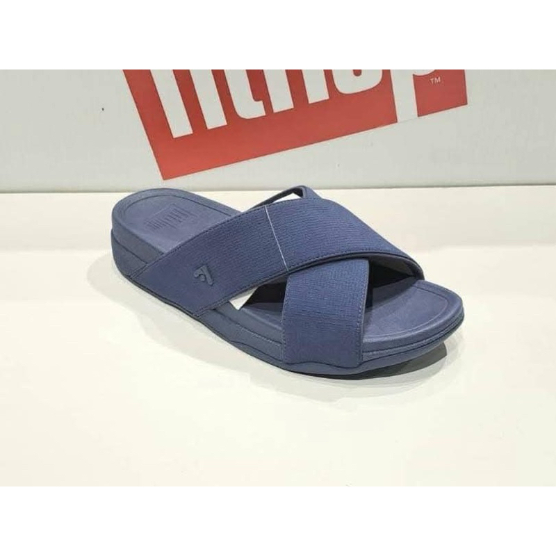 FITFLOP SURFER WATER-RESISTANT CROSS รองเท้าแตะผู้ชาย รุ่น IN9-B47 สี MIDNIGHT INDIGO