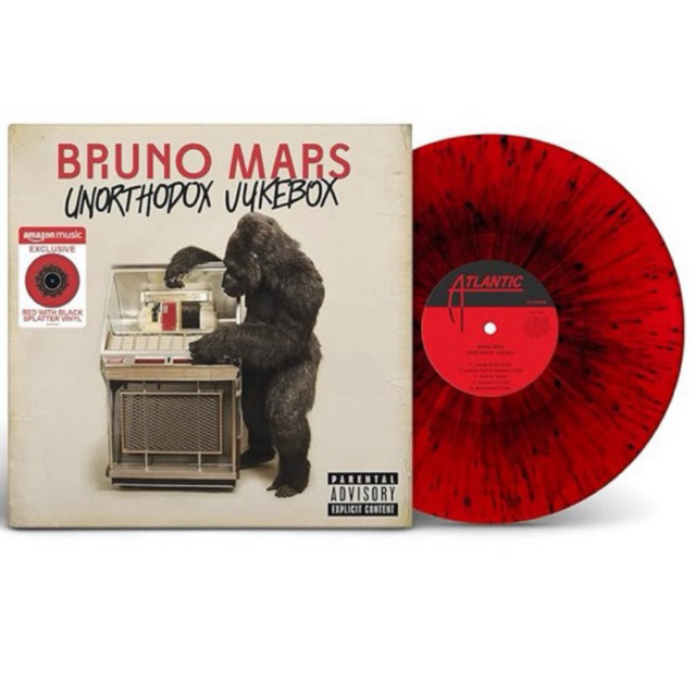 แผ่นเสียง Bruno Mars - Unorthodox Jukebox (Red and Black Splatter Vinyl, Album)