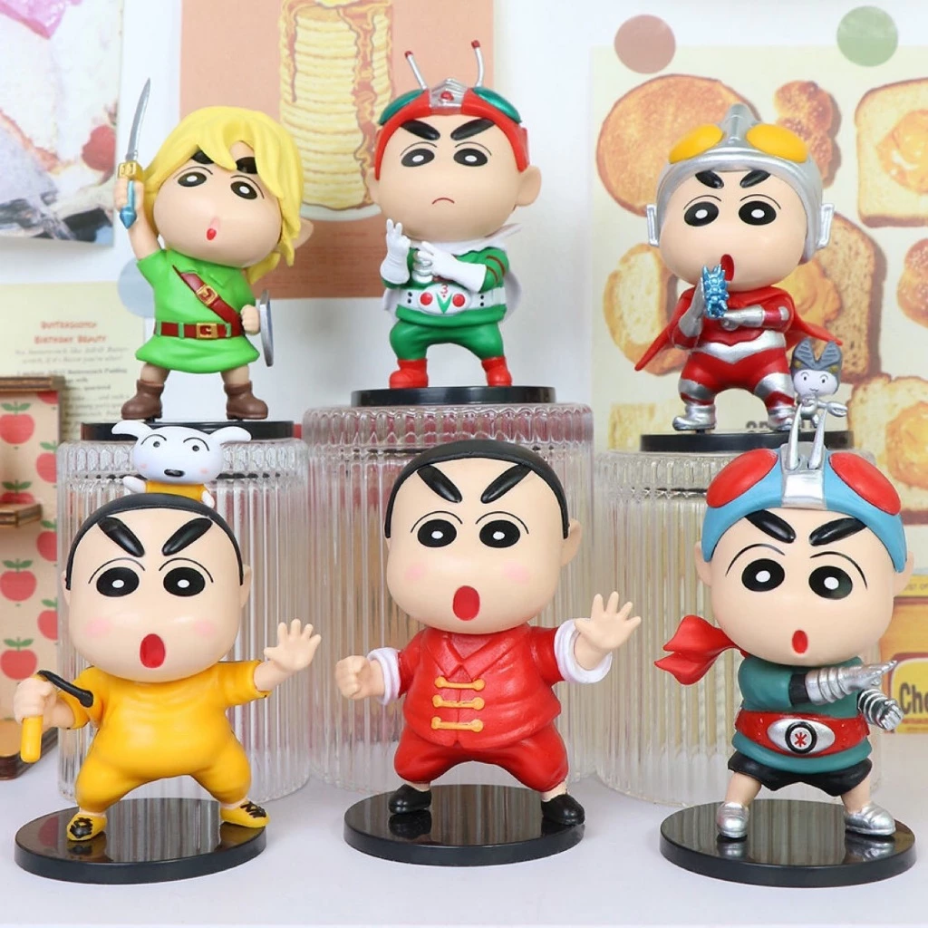 พร้อมส่งจากปทุมธานี ฟิกเกอร์การ์ตูนชินจัง จอมแก่น เลือกแบบได้