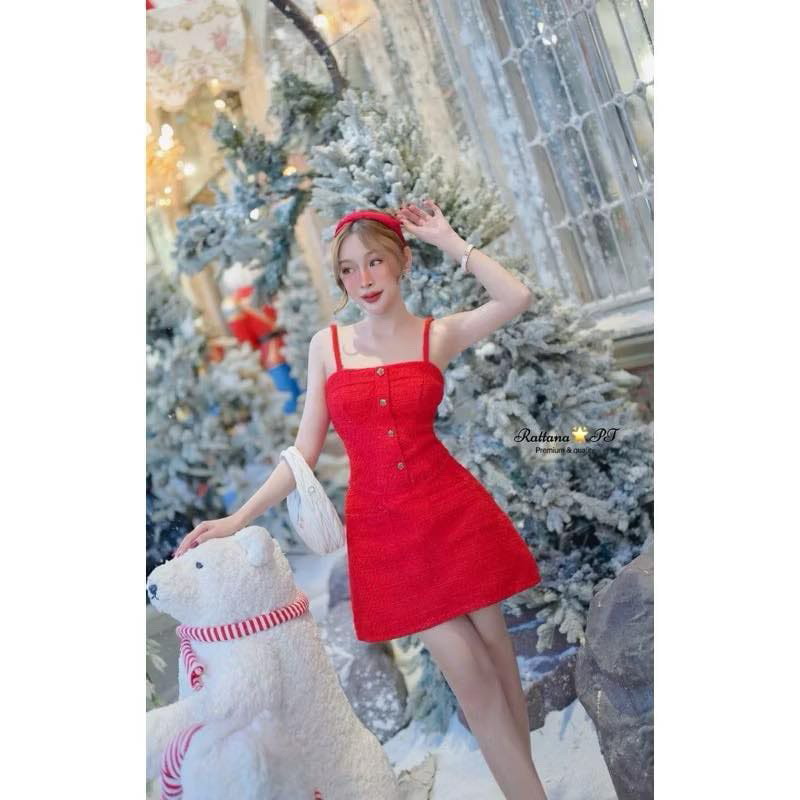 rattana PT brand red dress