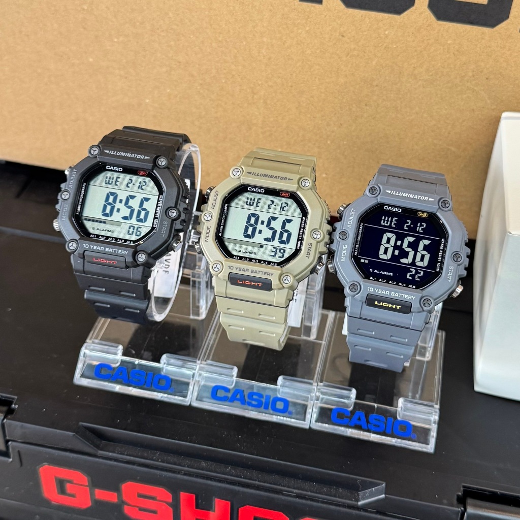 CASIO รุ่น AE-1600H-1A / AE-1600H-5A / AE-1600H-8B / AE-1600 / AE-1600H / รับประกัน 1 ปี
