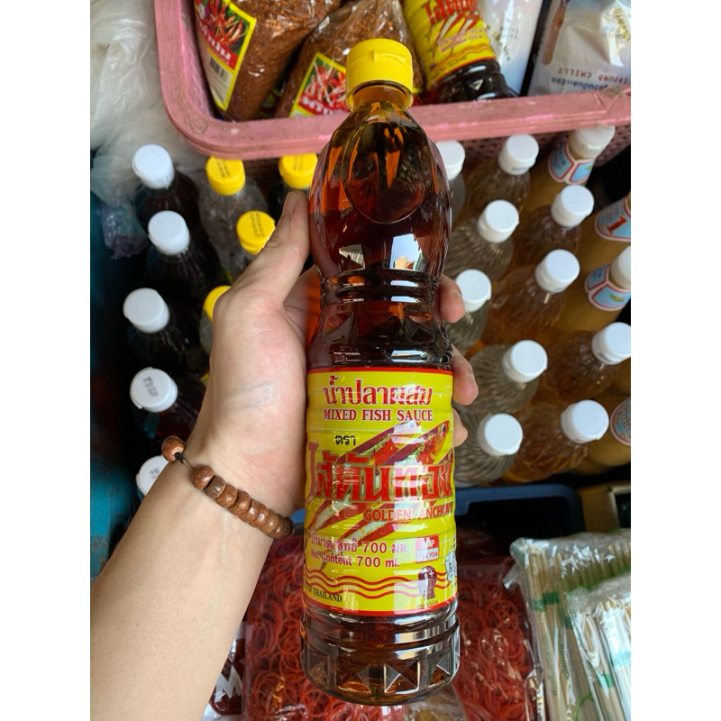 น้ำปลาผสม ขนาด 700 มล. ตราไส้ตันทอง