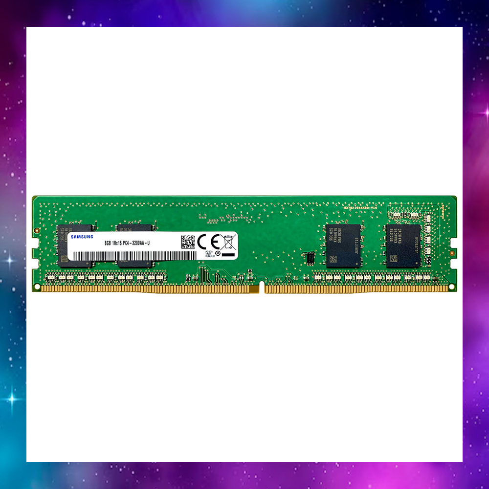 8GB (8GBx1) DDR4 3200MHz RAM (หน่วยความจำ) SAMSUNG 1Rx16 M378A1G44AB0-CWE PC4 ใช้งานปกติ