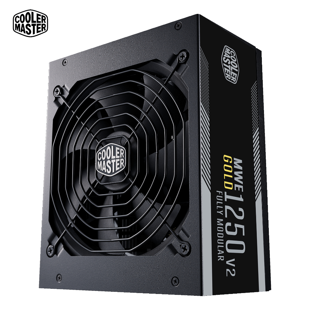 Coolermaster Power Supply พาวเวอร์ซัพพลาย รุ่น MWE Gold 1250 V2 80 PLUS Gold รับประกัน 10 ปี