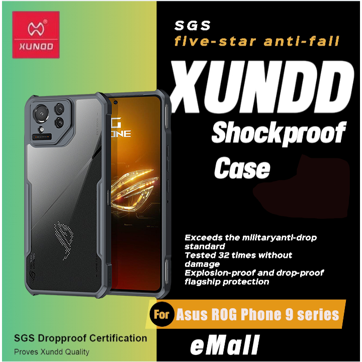 Xundd เคส ใช้สำหรับROG 8 Pro ROG 6 Pro ROG 6D Ultimate ROG 7Ultimate ROG9 Case ROG Phone 9 Pro เคส ROG Phone 5S