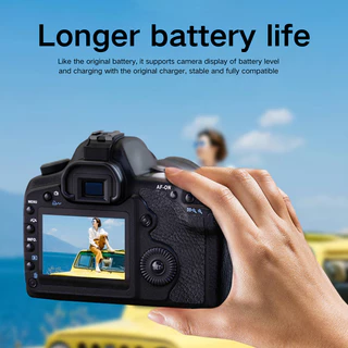 LP-E5 แบตเตอรี่ LPE5 สำหรับ Canon EOS 450D 500D 1000D 2000D เครื่องชาร์จกล้อง DSLR