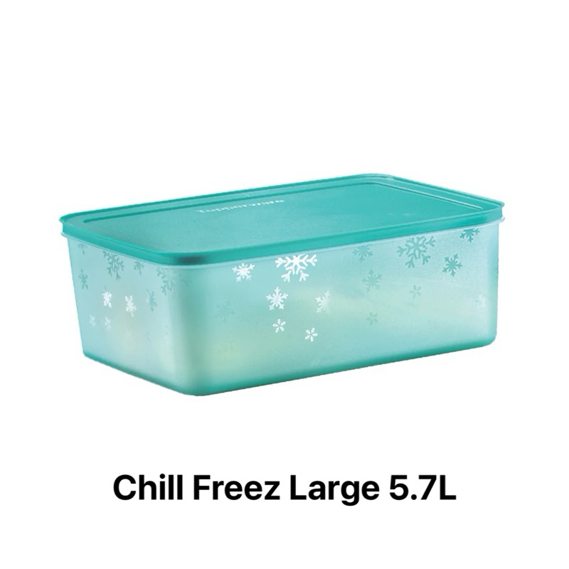 กล่องแช่แข็งอาหาร Tupperware รุ่น Chill Freez Large ขนาด 5.7L (1ใบ)