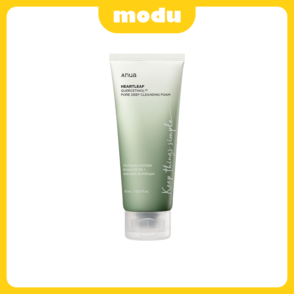 ANUA Heartleaf Quercetinol Pore Deep Cleansing Foam 150ml