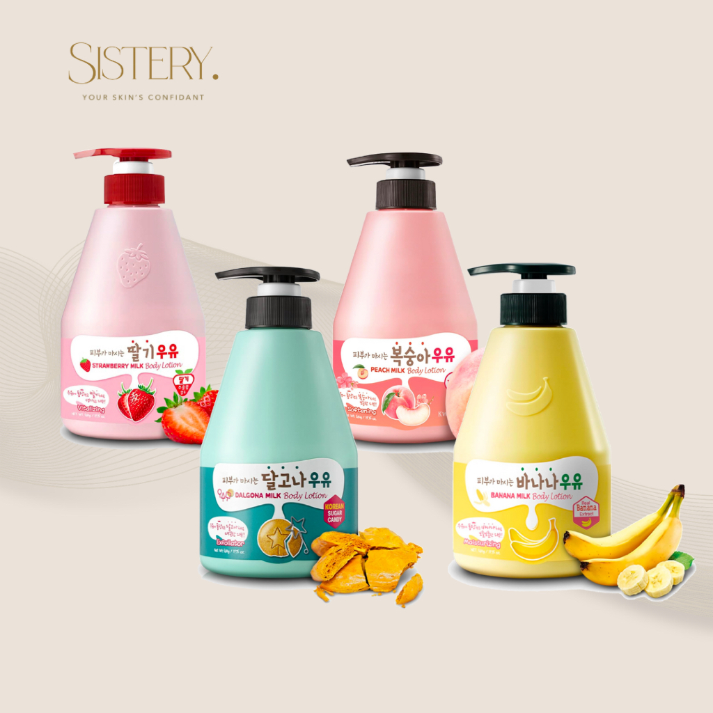 Kwailnara Milk Body Lotion 560ml. โลชั่นผิวกาย