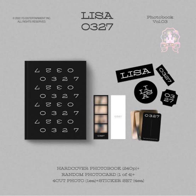 (พรี) LISA 0327 PHOTOBOOK VOL.03