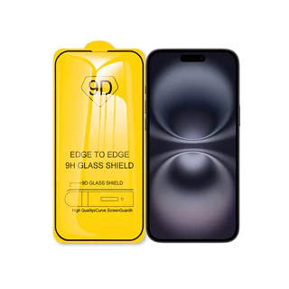 ฟิล์มกระจก 9D สำหรับ iPhone หลากหลายรุ่น 18 18Pro 18Promax 17e 17 pro max 16 iphone 16 pro max