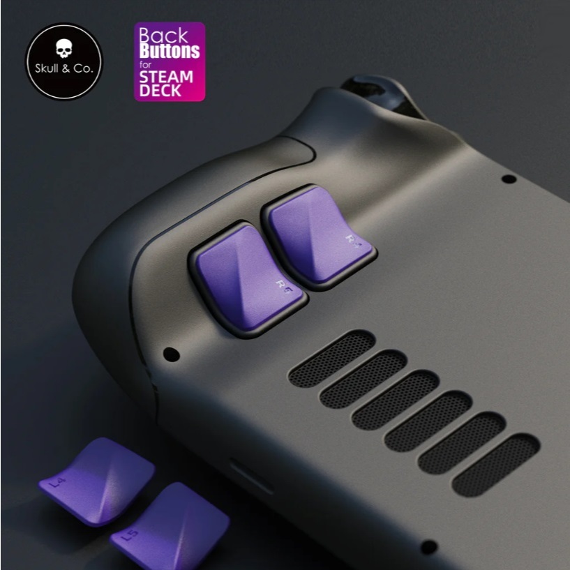 Skull & Co. Back Button Enhancement Set for Steam Deck (4pcs)